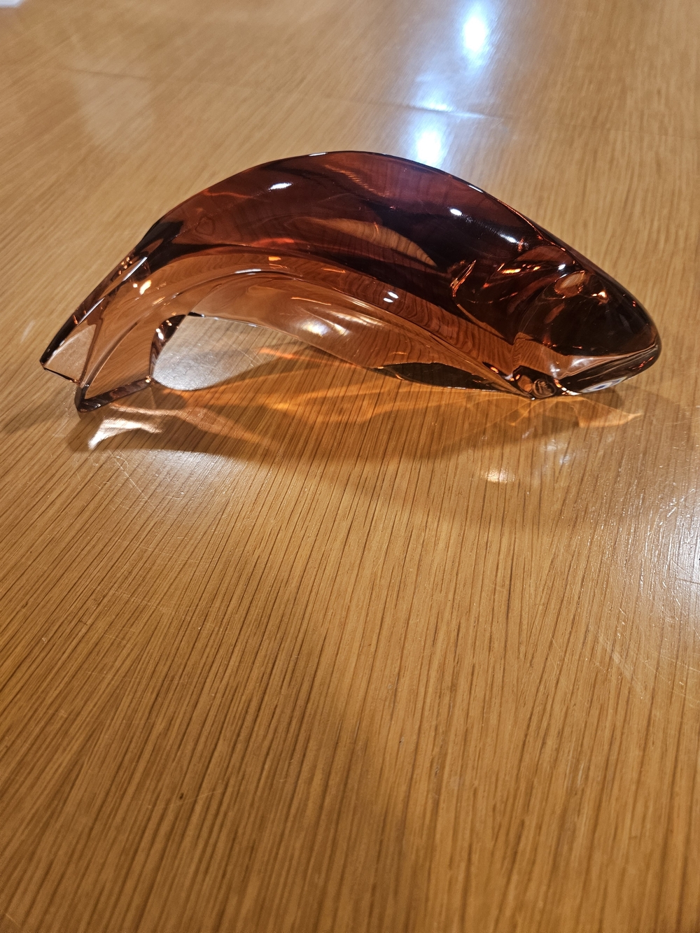 Moser Crystal Fish Sculpture